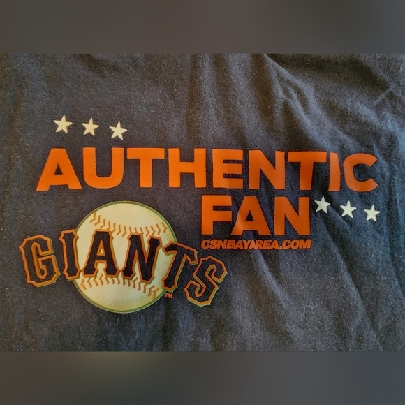 San Francisco Giants Shirt Mens XL Authentic Fans CSNBAYAREA Comcast Sportsnet - Picture 2 of 10